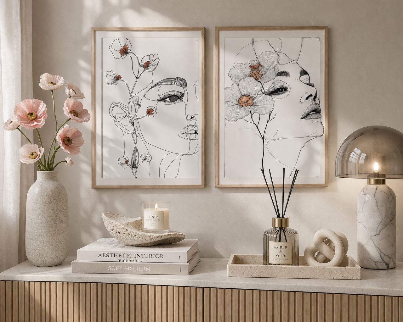 Duo de Impressões Artísticas | Coleção Mulheres | Ed. 3 | 30×42 cm | Papel Fotográfico | Sem Moldura